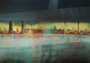 London Nocturne 70x100cm mixedmedia on canvas